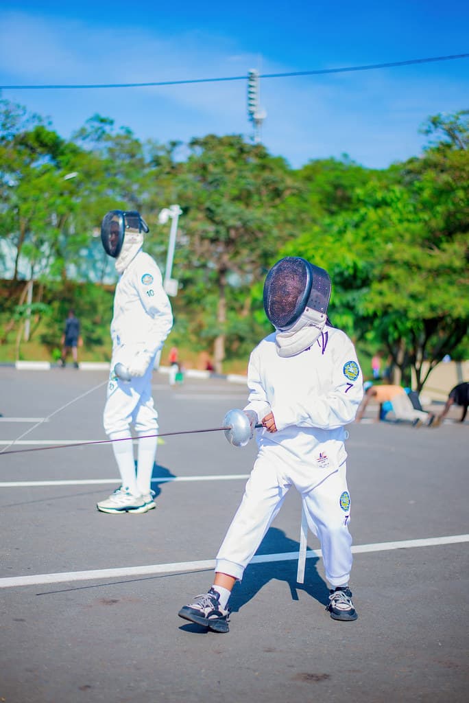 Fencing team event 1