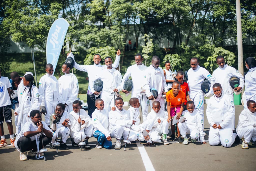 Fencing team event 3