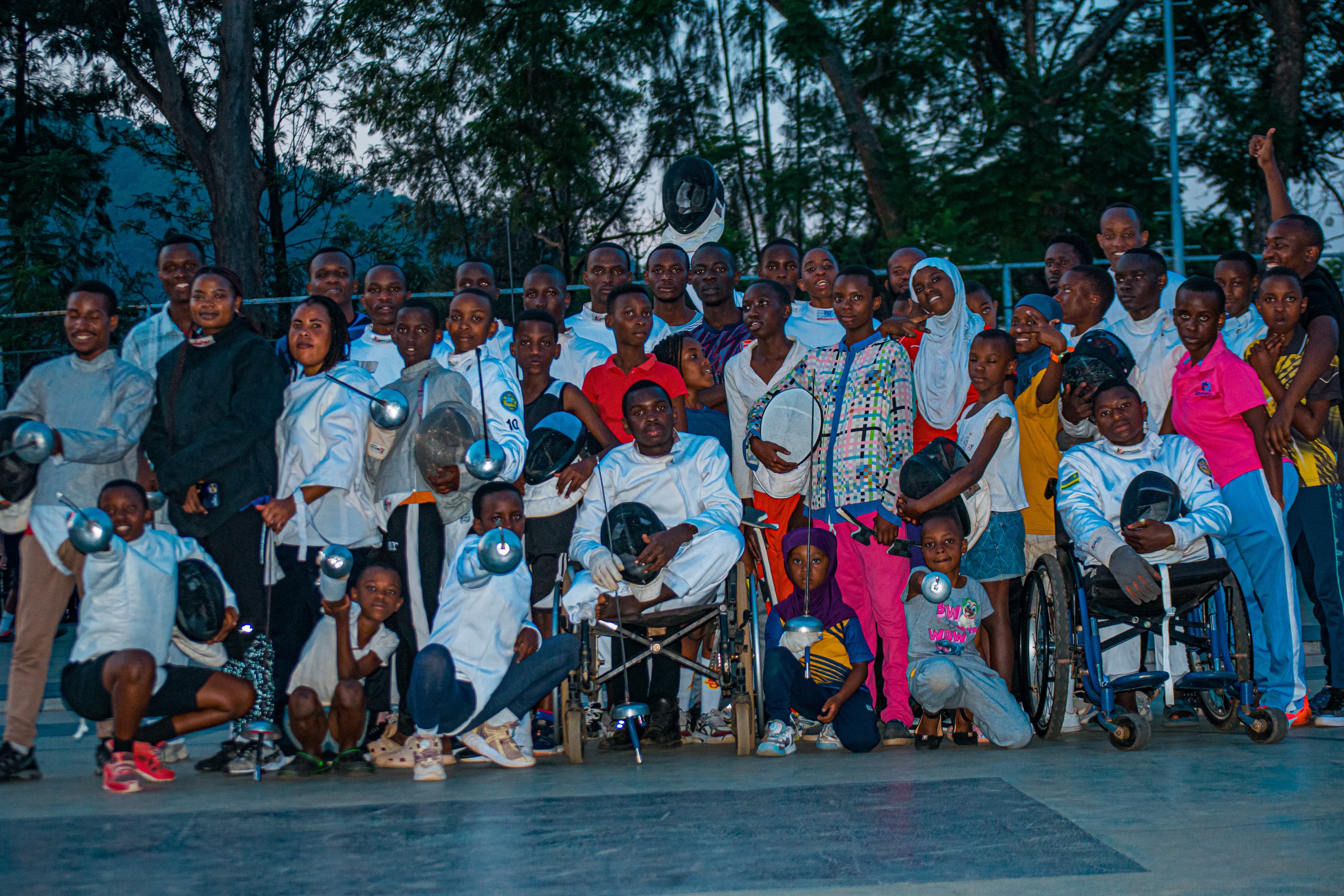 Teaching Fencing at Club Rafiki images from southern fencing club Teaching Fencing at Club Rafiki event