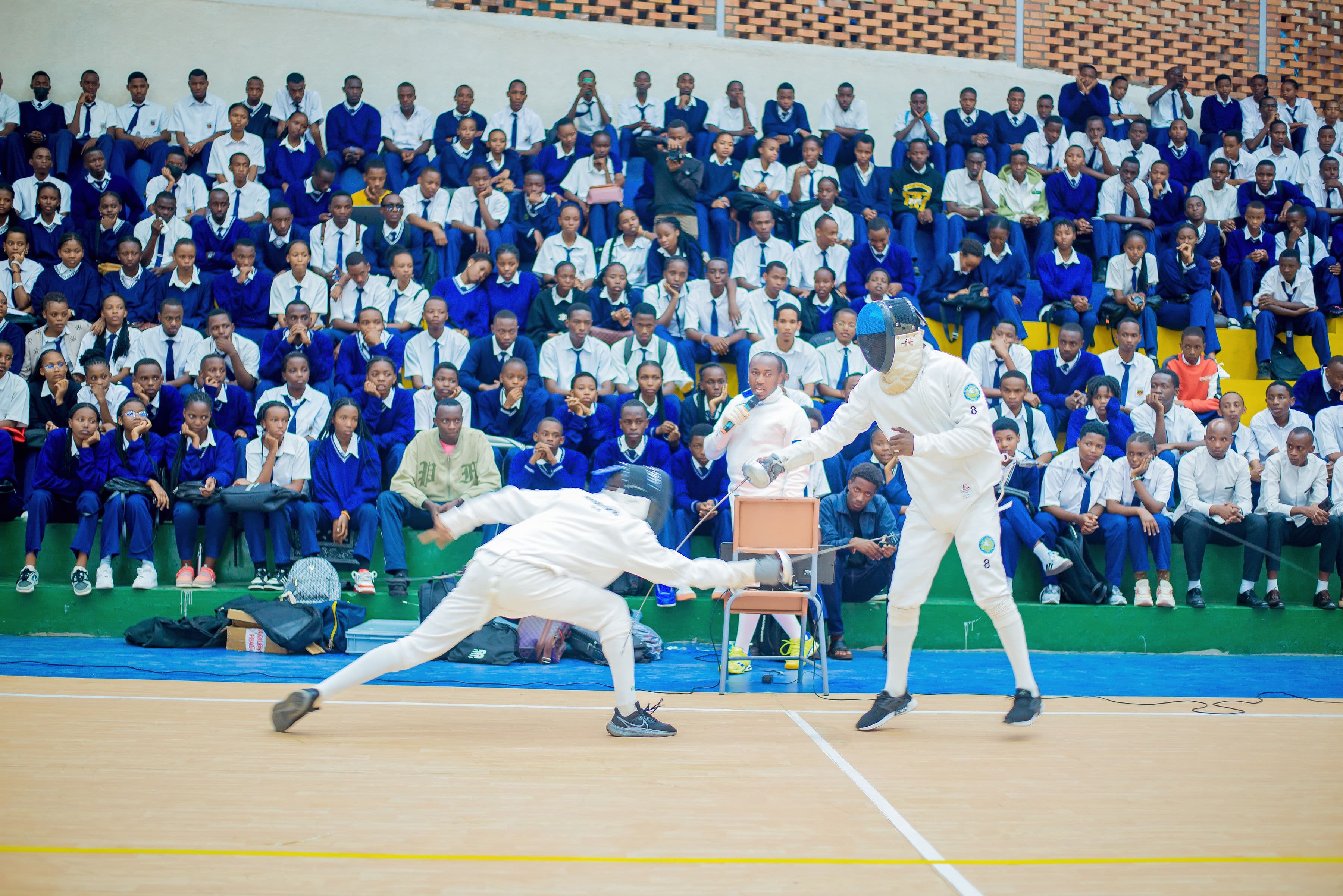 Moments at St Joseph le Travailleur (J.O.C) for being an exemplary for introducing Fencing in the Schools  images from southern fencing club Moments at St Joseph le Travailleur (J.O.C) for be